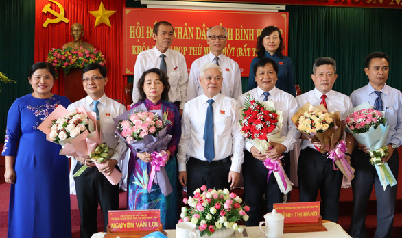 Bà Huỳnh Thị Hằng được bầu làm Chủ tịch HĐND tỉnh Bình Phước - Ảnh 1.