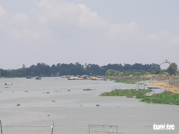 Hàng chục ghe lúa từ Campuchia về tắc ở cửa khẩu Vĩnh Hội Đông - Ảnh 1. Hàng chục ghe lúa từ Campuchia về tắc ở cửa khẩu Vĩnh Hội Đông - Ảnh 1.