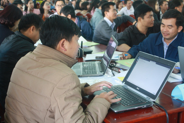 Triển khai chương trình giáo dục mới: tập huấn, nghiên cứu tài liệu dạy học qua mạng - Ảnh 1. Triển khai chương trình giáo dục mới: tập huấn, nghiên cứu tài liệu dạy học qua mạng - Ảnh 1.