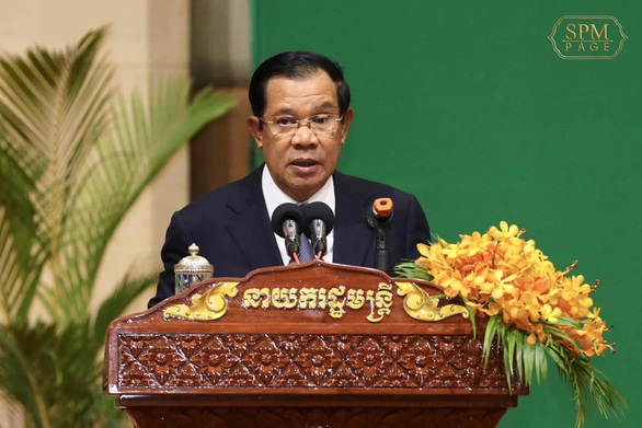 Ông Hun Sen nói ưu tiên của Campuchia là hợp lực chống virus corona - Ảnh 1. Ông Hun Sen nói ưu tiên của Campuchia là hợp lực chống virus corona - Ảnh 1.