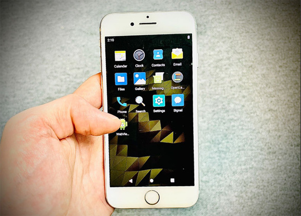 Cài Android lên iPhone được đó, mà bạn có muốn cài không? - Ảnh 1. Cài Android lên iPhone được đó, mà bạn có muốn cài không? - Ảnh 1.