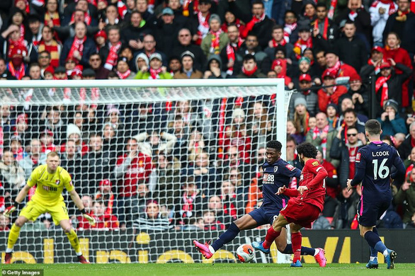 Ngược dòng trước Bournemouth, Liverpool tìm lại mạch thắng ở Premier League - Ảnh 3. Ngược dòng trước Bournemouth, Liverpool tìm lại mạch thắng ở Premier League - Ảnh 3.