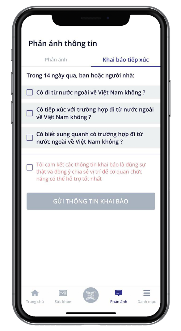 App nCovi thêm tính năng khai báo tiếp xúc và thông tin đi lại của người bệnh - Ảnh 1. App nCovi thêm tính năng khai báo tiếp xúc và thông tin đi lại của người bệnh - Ảnh 1.