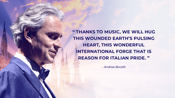 Đêm 12-4, danh ca Andrea Bocelli ‘hát cho niềm hi vọng’ phục sinh - Ảnh 4. Đêm 12-4, danh ca Andrea Bocelli ‘hát cho niềm hi vọng’ phục sinh - Ảnh 4.