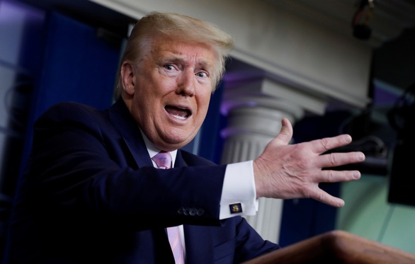 Ông Trump: Tôi mới là người quyết định khi nào mở cửa kinh tế trở lại - Ảnh 1. Ông Trump: Tôi mới là người quyết định khi nào mở cửa kinh tế trở lại - Ảnh 1.