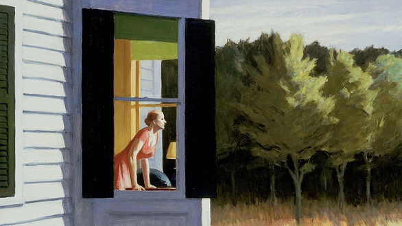 Edward Hopper đã vẽ chúng ta từ 100 năm trước - Ảnh 1. Edward Hopper đã vẽ chúng ta từ 100 năm trước - Ảnh 1.