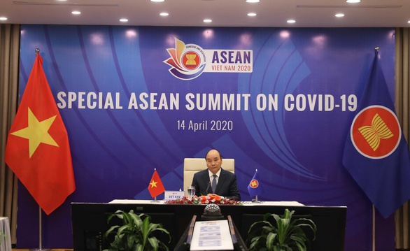 ASEAN cam kết hợp tác chiến thắng đại dịch COVID-19 - Ảnh 1. ASEAN cam kết hợp tác chiến thắng đại dịch COVID-19 - Ảnh 1.