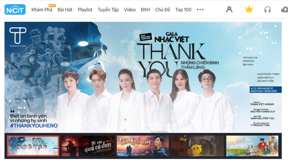 Hồ Ngọc Hà cùng dàn sao hát Thank you - Những chiến binh thầm lặng - Ảnh 2. Hồ Ngọc Hà cùng dàn sao hát Thank you - Những chiến binh thầm lặng - Ảnh 2.