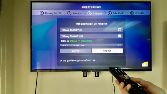 MyTV ra mắt tiện ích thanh toán trả trước qua ứng dụng trên Smart TV - Ảnh 2. MyTV ra mắt tiện ích thanh toán trả trước qua ứng dụng trên Smart TV - Ảnh 2.