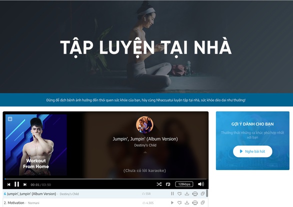 Ở nhà tránh dịch, nghe nhạc để chill, để tập luyện và để làm việc - Ảnh 3. Ở nhà tránh dịch, nghe nhạc để chill, để tập luyện và để làm việc - Ảnh 3.