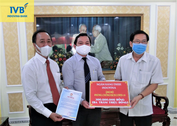 Indovina Bank ủng hộ quỹ phòng chống dịch COVID-19 tại Hà Nội và TP.HCM - Ảnh 1.