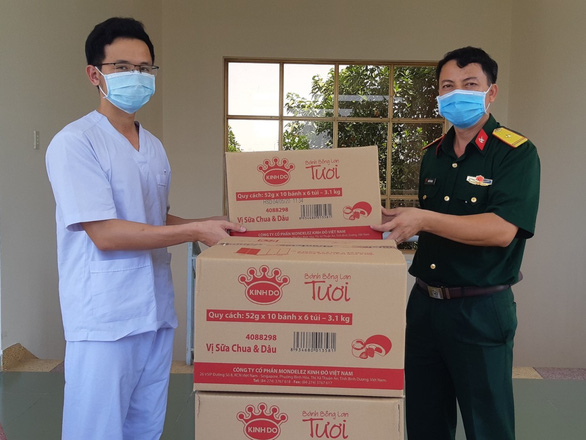 Mondelez Kinh Đô Việt Nam góp sức đẩy lùi dịch COVID-19 - Ảnh 1. Mondelez Kinh Đô Việt Nam góp sức đẩy lùi dịch COVID-19 - Ảnh 1.