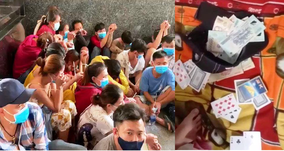 Phá sòng bạc tổ chức từ xa cho hơn 40 người sát phạt mùa dịch - Ảnh 1. Phá sòng bạc tổ chức từ xa cho hơn 40 người sát phạt mùa dịch - Ảnh 1.