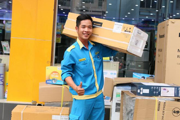 Điện máy Xanh triển khai dịch vụ giao hàng siêu tốc sáng mua - chiều lắp - Ảnh 1. Điện máy Xanh triển khai dịch vụ giao hàng siêu tốc sáng mua - chiều lắp - Ảnh 1.