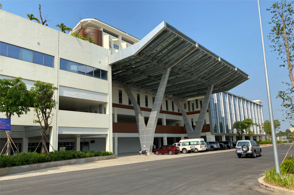 Cơ sở 2 Bệnh viện Ung bướu TP.HCM sẵn sàng điều trị COVID-19 - Ảnh 1. Cơ sở 2 Bệnh viện Ung bướu TP.HCM sẵn sàng điều trị COVID-19 - Ảnh 1.