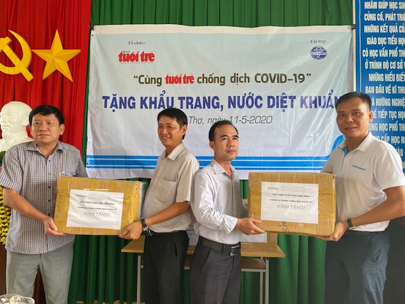 Cùng Tuổi Trẻ chống dịch COVID-19 đến với trường ven Cần Thơ - Ảnh 1. Cùng Tuổi Trẻ chống dịch COVID-19 đến với trường ven Cần Thơ - Ảnh 1.
