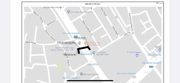 Làm cầu bộ hành ở bến xe An Sương - Ảnh 3. Làm cầu bộ hành ở bến xe An Sương - Ảnh 3.
