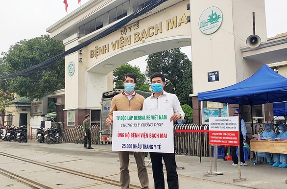 Herbalife Việt Nam chung tay phòng chống dịch COVID-19 - Ảnh 3. Herbalife Việt Nam chung tay phòng chống dịch COVID-19 - Ảnh 3.