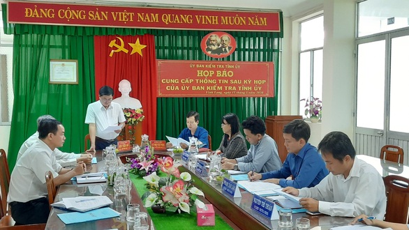 Kỷ luật 4 lãnh đạo Hội Chữ thập đỏ tỉnh Vĩnh Long - Ảnh 1. Kỷ luật 4 lãnh đạo Hội Chữ thập đỏ tỉnh Vĩnh Long - Ảnh 1.
