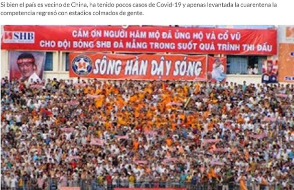 Báo chí thế giới: nằm sát ổ dịch nhưng bóng đá Việt Nam đã... thành công trở lại - Ảnh 1. Báo chí thế giới: nằm sát ổ dịch nhưng bóng đá Việt Nam đã... thành công trở lại - Ảnh 1.