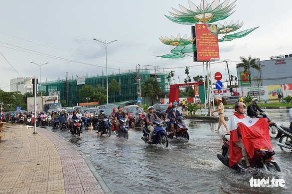 Mưa to cả tiếng, Cần Thơ cũng mênh mông mênh mông - Ảnh 7.