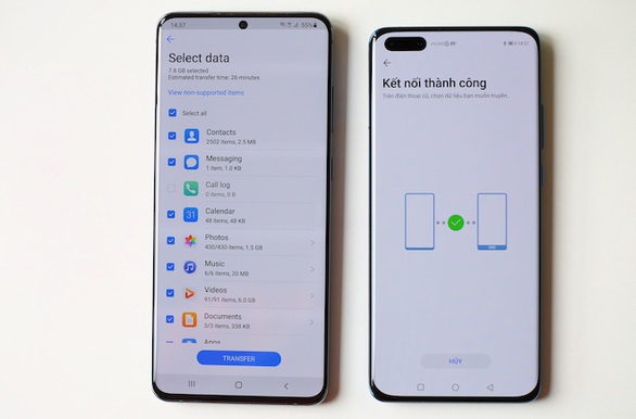 Nhân bản ứng dụng trên smartphone cũ sang Huawei P40 Pro nhanh, gọn, lẹ - Ảnh 4. Nhân bản ứng dụng trên smartphone cũ sang Huawei P40 Pro nhanh, gọn, lẹ - Ảnh 4.