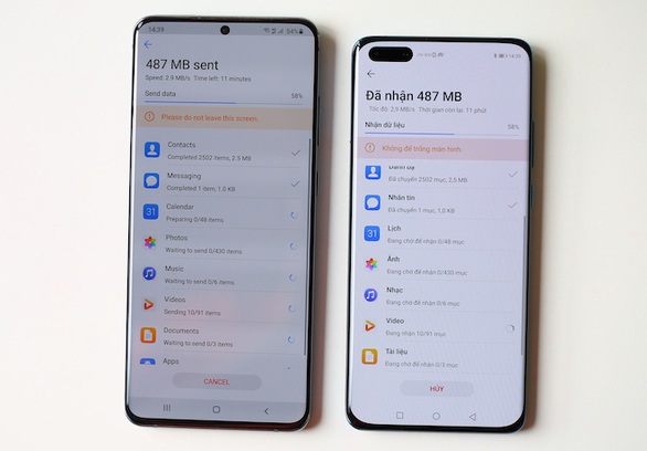 Nhân bản ứng dụng trên smartphone cũ sang Huawei P40 Pro nhanh, gọn, lẹ - Ảnh 5. Nhân bản ứng dụng trên smartphone cũ sang Huawei P40 Pro nhanh, gọn, lẹ - Ảnh 5.