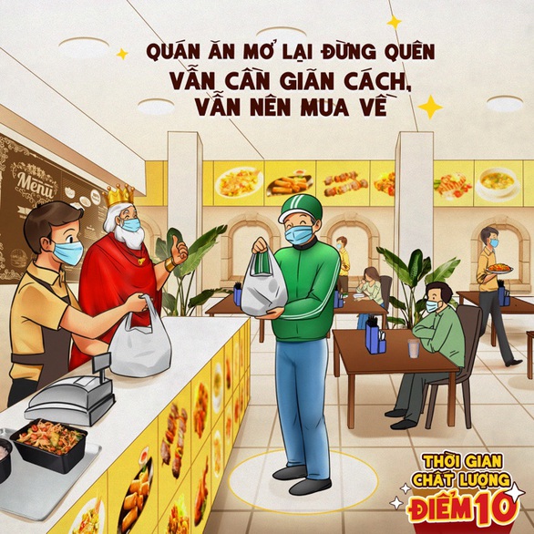 Đi chơi hay ở nhà sau giãn cách? Xem loạt tranh này của Bộ Y tế - Ảnh 3. Đi chơi hay ở nhà sau giãn cách? Xem loạt tranh này của Bộ Y tế - Ảnh 3.
