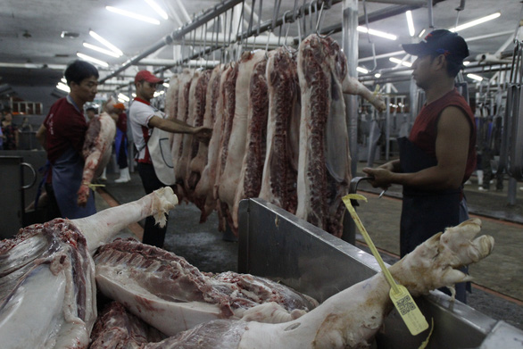 Từ 16-6, giá bán thịt heo bình ổn tăng cao nhất 29.000 đồng/kg - Ảnh 1.