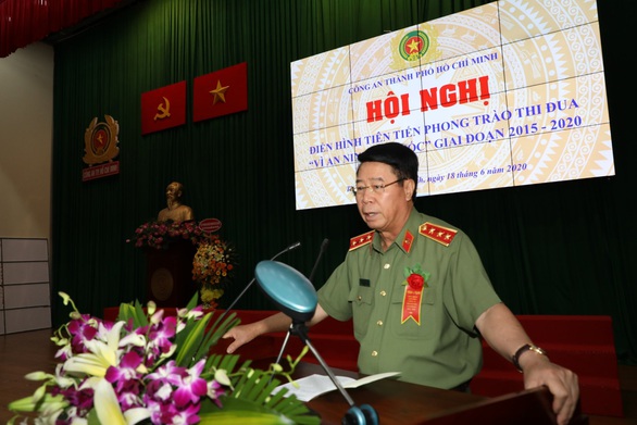 Công an TP.HCM tuyên dương nhiều tập thể, cá nhân điển hình tiên tiến - Ảnh 2. Công an TP.HCM tuyên dương nhiều tập thể, cá nhân điển hình tiên tiến - Ảnh 2.