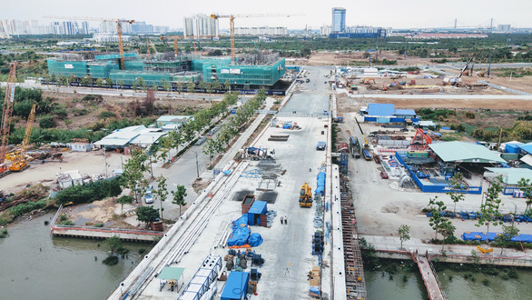Khu đô thị Thủ Thiêm sẽ đặt, đổi tên một số cầu, đường mới - Ảnh 1. Khu đô thị Thủ Thiêm sẽ đặt, đổi tên một số cầu, đường mới - Ảnh 1.