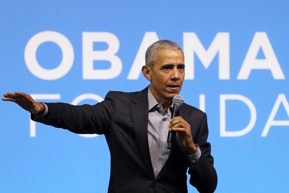 Ông Obama kêu gọi dùng lá phiếu để thay đổi nước Mỹ - Ảnh 1. Ông Obama kêu gọi dùng lá phiếu để thay đổi nước Mỹ - Ảnh 1.
