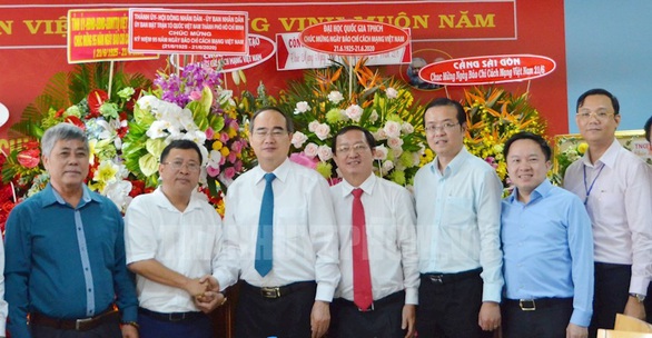 Lãnh đạo TP.HCM thăm cơ quan báo chí nhân Ngày báo chí cách mạng Việt Nam - Ảnh 1. Lãnh đạo TP.HCM thăm cơ quan báo chí nhân Ngày báo chí cách mạng Việt Nam - Ảnh 1.