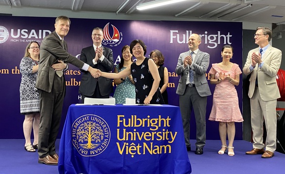 Đại học Fulbright Việt Nam nhận thêm tài trợ 4,65 triệu USD - Ảnh 1. Đại học Fulbright Việt Nam nhận thêm tài trợ 4,65 triệu USD - Ảnh 1.