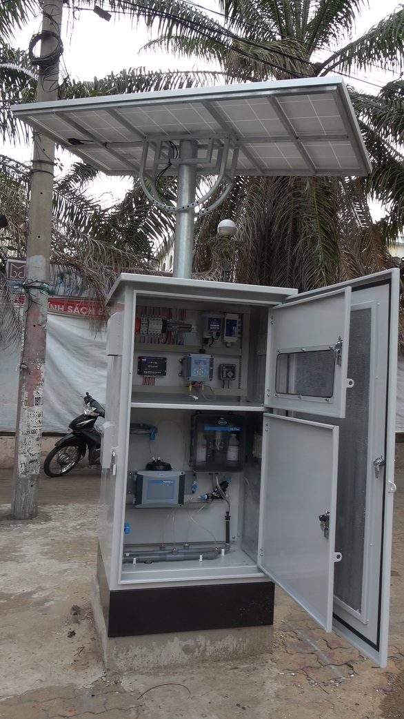Giám sát chất lượng nước bằng các trạm quan trắc online - Ảnh 1. Giám sát chất lượng nước bằng các trạm quan trắc online - Ảnh 1.