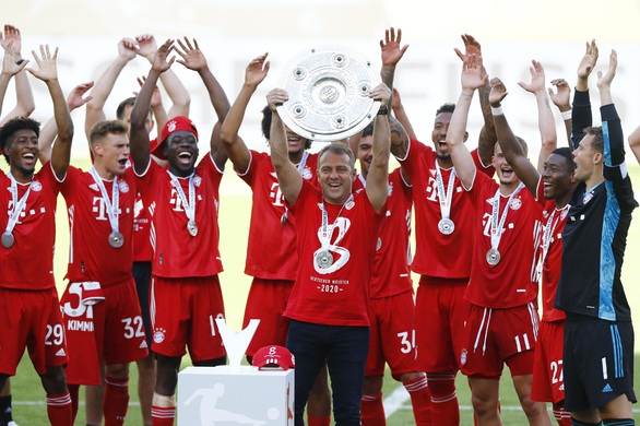 Bayern Munich đăng quang trong lặng lẽ - Ảnh 6. Bayern Munich đăng quang trong lặng lẽ - Ảnh 6.
