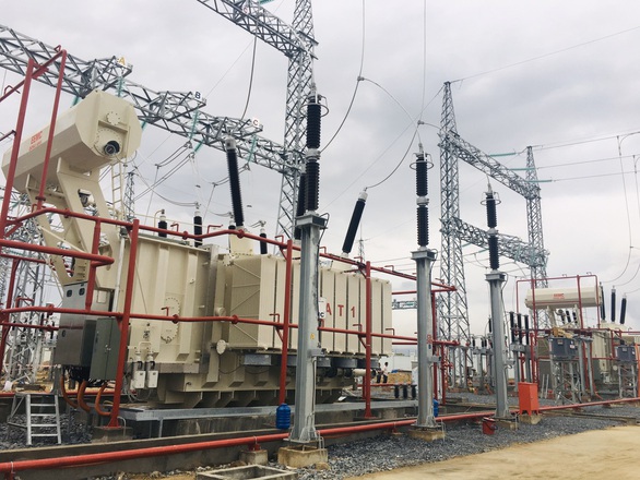 Đóng điện trạm biến áp 220kV Ninh Phước, giải tỏa thêm gần 306MW điện tái tạo lên lưới - Ảnh 2. Đóng điện trạm biến áp 220kV Ninh Phước, giải tỏa thêm gần 306MW điện tái tạo lên lưới - Ảnh 2.