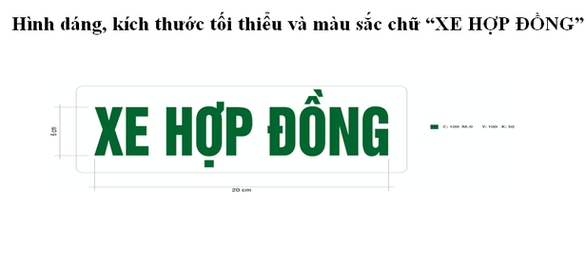 Xe hợp đồng điện tử kiểu Grab và taxi phải niêm yết thông tin gì? - Ảnh 2. Xe hợp đồng điện tử kiểu Grab và taxi phải niêm yết thông tin gì? - Ảnh 2.