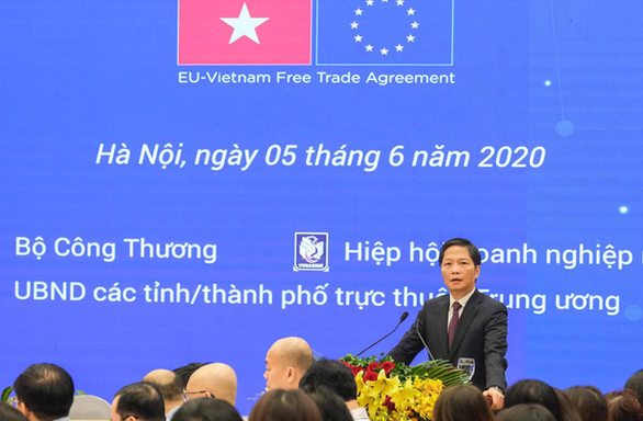 Bộ trưởng Công thương: EVFTA giúp Việt Nam thu hút chuyển dịch đầu tư - Ảnh 1. Bộ trưởng Công thương: EVFTA giúp Việt Nam thu hút chuyển dịch đầu tư - Ảnh 1.