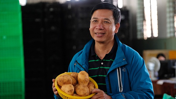 Ông Tuấn khoai tây - Ảnh 1. Ông Tuấn khoai tây - Ảnh 1.