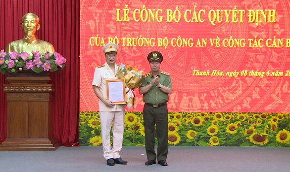 Phó cục trưởng Cục An ninh mạng giữ chức giám đốc Công an tỉnh Thanh Hóa - Ảnh 1. Phó cục trưởng Cục An ninh mạng giữ chức giám đốc Công an tỉnh Thanh Hóa - Ảnh 1.