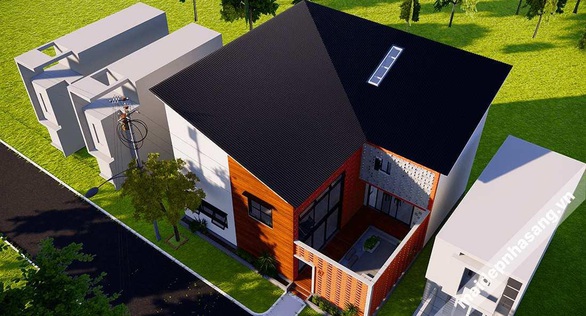 Bộ sưu tập những mẫu nhà lợp tôn lạnh màu vạn người mê - Ảnh 2. Bộ sưu tập những mẫu nhà lợp tôn lạnh màu vạn người mê - Ảnh 2.