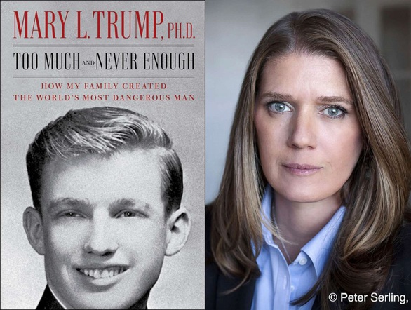 Cháu gái Mary Trump tiếp tục công kích chú Donald Trump: ‘Hãy từ chức’ - Ảnh 2. Cháu gái Mary Trump tiếp tục công kích chú Donald Trump: ‘Hãy từ chức’ - Ảnh 2.