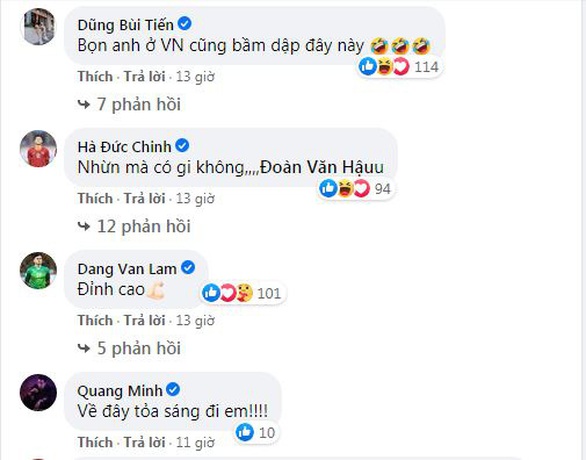 Văn Hậu tâm trạng khi rời Heerenveen, được Bùi Tiến Dũng an ủi - Ảnh 2. Văn Hậu tâm trạng khi rời Heerenveen, được Bùi Tiến Dũng an ủi - Ảnh 2.