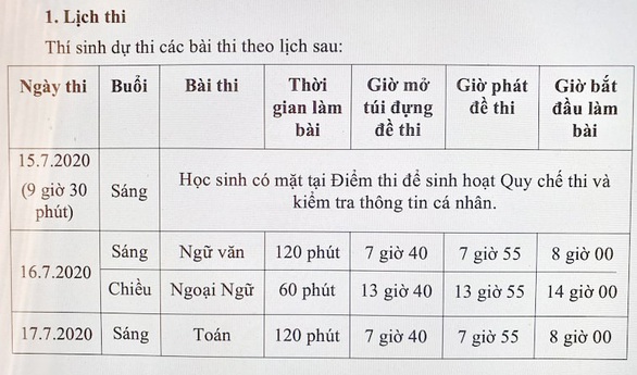 Sáng nay 16-7 thi tuyển sinh lớp 10 TP.HCM: Đề thi dễ hơn? - Ảnh 5. Sáng nay 16-7 thi tuyển sinh lớp 10 TP.HCM: Đề thi dễ hơn? - Ảnh 5.