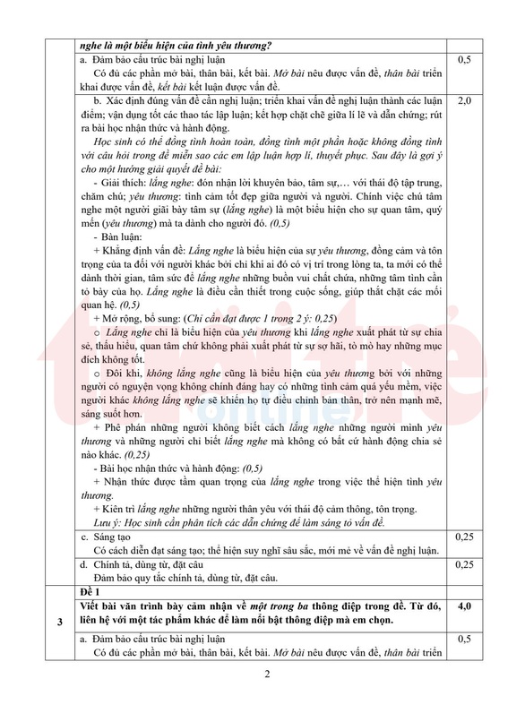 TP.HCM công bố đáp án bài thi tuyển sinh lớp 10 - Ảnh 3.