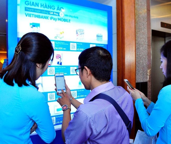 VietinBank đẩy mạnh phát triển thanh toán không dùng tiền mặt - Ảnh 1. VietinBank đẩy mạnh phát triển thanh toán không dùng tiền mặt - Ảnh 1.