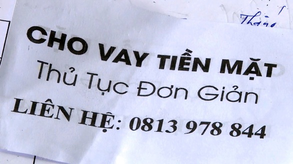 Cho vay với lãi suất cắt cổ 365%/năm, thu thêm 10% phí dịch vụ - Ảnh 2. Cho vay với lãi suất cắt cổ 365%/năm, thu thêm 10% phí dịch vụ - Ảnh 2.