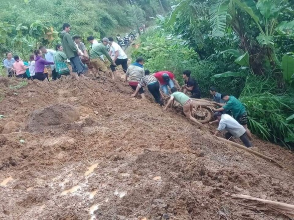 Mưa lớn tại Lai Châu, Lào Cai, một người bị lũ cuốn trôi - Ảnh 1. Mưa lớn tại Lai Châu, Lào Cai, một người bị lũ cuốn trôi - Ảnh 1.