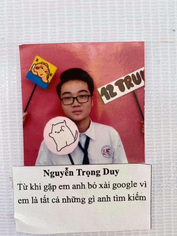 Kỷ yếu chụp như ảnh thẻ vẫn nhận ngàn tim vì các câu nói dễ thương - Ảnh 6. Kỷ yếu chụp như ảnh thẻ vẫn nhận ngàn tim vì các câu nói dễ thương - Ảnh 6.